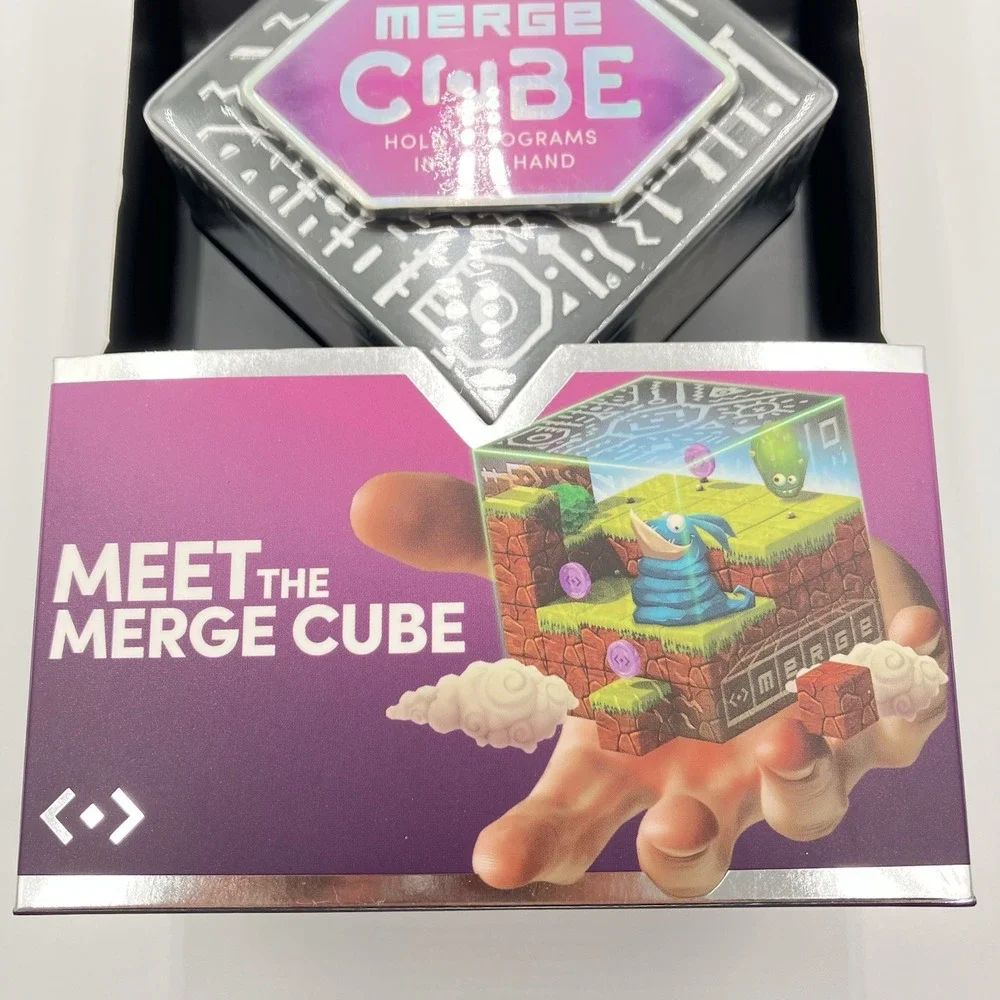 Lot of 6 Merge Cube AR VR Hologram Cubes Model ARC-01 Party Gift - NEW IN BOX